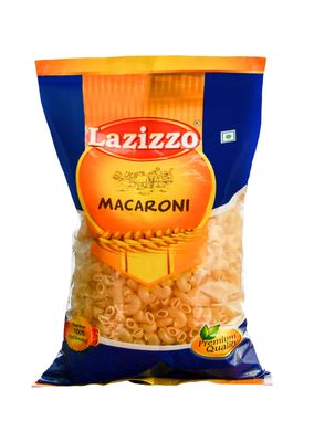 Lazizzo Macaroni Made By Finest Semolina Using Italian Technology Untouched By Hands (500gm)