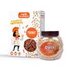 CookGarden Instant Oats 500g & Foxnut Pasta 300g | Wholegrain Breakfast | High Protein and Fibre Combo | Box view 1