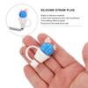 Abaodam 5PCS Reusable Straw Covers Straw Tips Cover Silicone Straw Covers Cap Drinking Straw Protector view 4