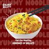 GOLDEN MILLETS Millet Noodles Combo | Multi Millet Noodles | Millets Noodles For Kids | 0% Maida | No Preservative | Healthy Noodles Millets | Millets Noodles For Diet | ( 5x150g ) view 4