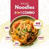 GOLDEN MILLETS Millet Noodles Combo | Kodo Millet Noodles | Millets Noodles For Kids | 0% Maida | No Preservative | Healthy Noodles Millets | Millets Noodles For Diet | ( 5x150g ) view 2