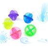WIZART Creation Laundry Balls,Dryer Balls Reusable Washing Machine Ball Fabric Softener Clothes Cleaning Helper Cleaner Random Color(4 Pice) view 1