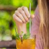 ONEarth Stainless Steel Straws with Cleaner | 1 Straight + 1 Bent Reusable Metal Straws | BPA-Free Steel Drinking Straw Set with Brush for Smoothies & Juices view 2