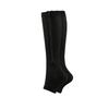 1 Pair Socks Zipper Leg Calf Sleeves Toeless for Running Hiking Climbing Driving Standing Flight Swelling Huaishu view 1