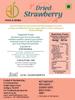 A D Food & Herbs Dried Strawberry - Dry Fruits,Healthy Snacks Breakfast, Cakes Cookies Baking, Jams, Smoothies, Ice Creams, Muesli & Granola Ingredient (50 Gms x pack of 3) view 2
