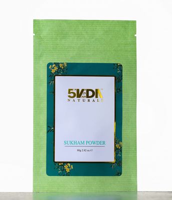 5thVEDA Naturals Sukham Powder for Treat Indigestion (80 GM)