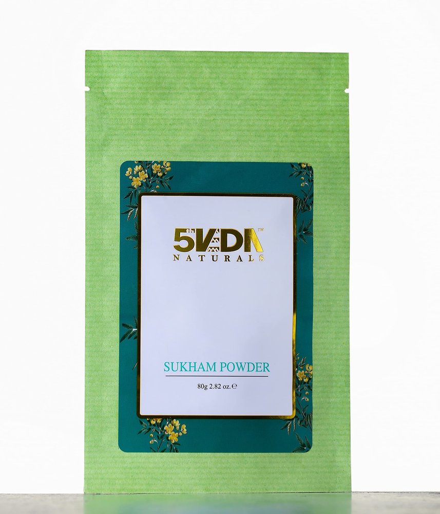 5thVEDA Naturals Sukham Powder for Treat Indigestion (80 GM)