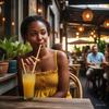 ONEarth Bamboo Straws [Pack of 2 Straw with one Cleaner],Biodegradable Reusable Straw for Kids and Adults, Handcrafted Natural Alternative to Plastic,Non-Toxic and No Inks Dyes Straws view 4