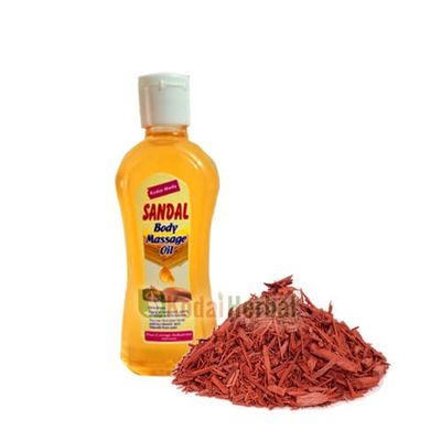 Kodai Herbal - Better Naturally Kodai Herbal Sandal Body Massage Oil 200Ml, Ayurvedic Natural Oil Kodaikanal Herbals