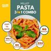 GOLDEN MILLETS Healthy Millet Pasta Combo | Barnyard Millet Pasta | High Protein Pasta | 0% Maida | No Preservative | Millet Pasta For Kids | (Pack of 5)(150g x 5) view 4