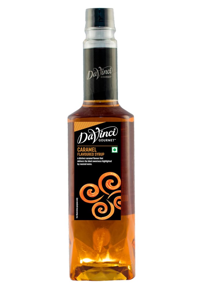 DaVinci Gourmet Caramel Flavoured Syrup 750ml Liquid | Rich & Sweet Syrup for Coffee, Desserts, Cocktails & Beverages | Premium Caf Style Syrup for Home, Bar & Restaurant Use
