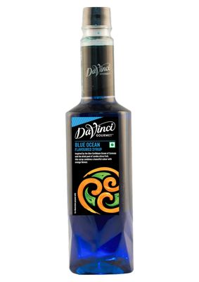 DaVinci Gourmet Blue Ocean Flavoured Syrup 750ml | Liquid Syrup for Mocktails, Cocktails, Summer Drinks, Soda, Beverages | Caf Style Syrup for Home, Bar & Restaurant Use