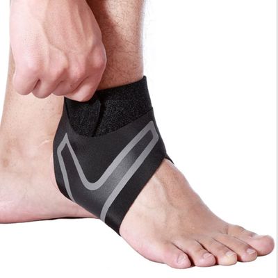 Sport Ankle Sleeve, Anti Sprain Ankle Protective Strap 2 PCS for Fitness (M)