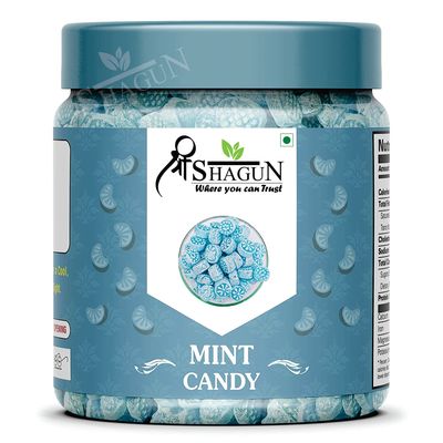  SHAGUN Sweet and Juicy Masala Mint Flavored Hard Candy Pudina Flavor for Mouth Freshener (700 Gram)