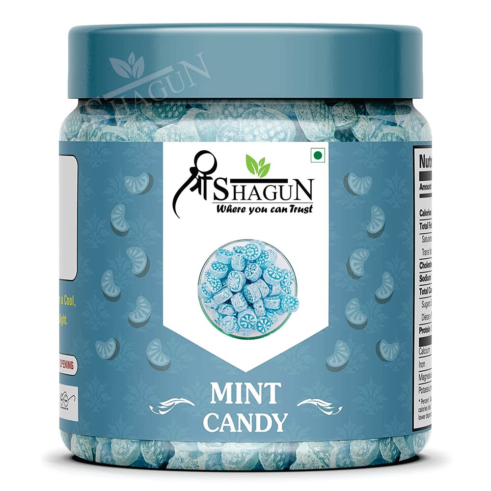 SHAGUN Sweet and Juicy Masala Mint Flavored Hard Candy Pudina Flavor for Mouth Freshener (700 Gram)