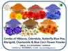 A D Food & Herbs Combo of Butterfly Pea/Marigold/Hibiscus/Blue Corn/Chamomile/Calendula Flower Powder Aromatic Edible for Homemade Lattes,TeaBlendsBathSaltsFace Body pack (250 GMS x Pack of 6) view 2