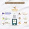 The Blends Swarn Prashan Drop, Suvarn prashan for children immunity With 24k Gold Ash 120+ Drops Ayurvedic for Kids, Baby aged 0-16 years, Suvanraprashan Count 15 ML, Pack of 1 (Ayush Approved,) view 3