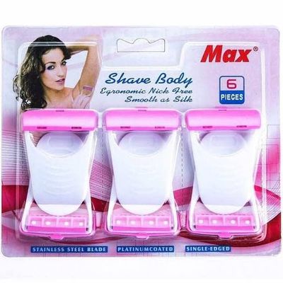 HARSHLOVE Disposable Razor for Women -6 Blades (6)