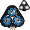 Gleway Sh50/52 Replacement Whole Heads For Philips Series 5000 Electric Shavers, Whole Replacement Head Fit For Phillip Razor Series S5000 All Models S5252 S5270 S5271 More, Black view 1