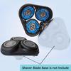 Gleway Sh50/52 Replacement Whole Heads For Philips Series 5000 Electric Shavers, Whole Replacement Head Fit For Phillip Razor Series S5000 All Models S5252 S5270 S5271 More, Black view 3