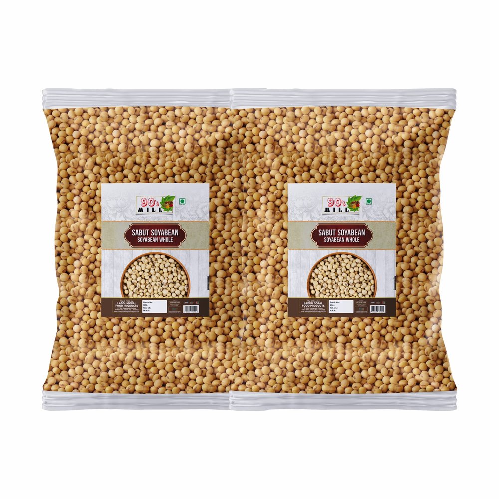 Diwali Sale Soyabean Sabut/Soyabean Whole|Soya Bean/Soya/Soy/Haba Soya Sabut/Whole-1960g(980g*2Pkt) Great Indian Festival