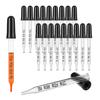 1ml Glass Pipette Dropper Graduated Eye Dropper for Liquid Medicine Essential Oil Laboratory, 20 Pack view 1