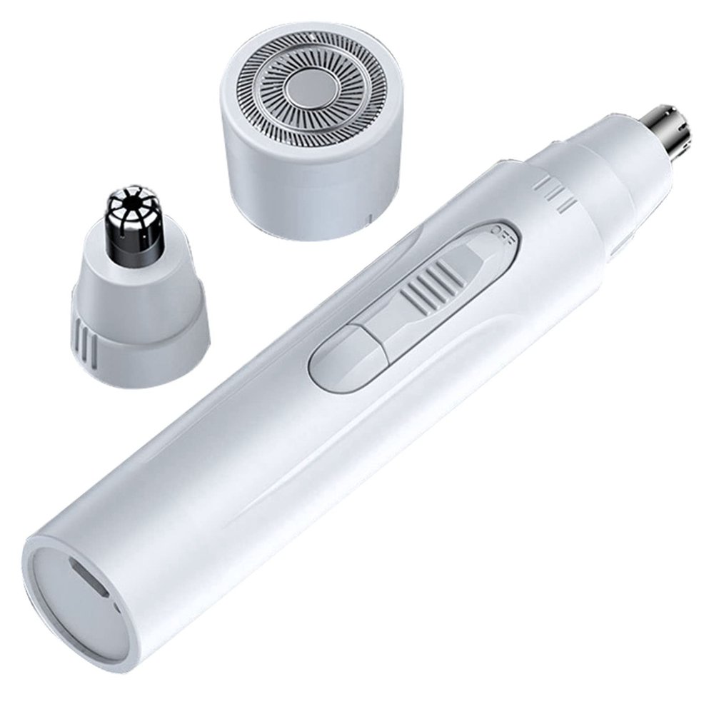 Beard Clipper, Portable Double Head Blades Nose Hair Trimmer for Travel for Male (Double Head Blades)