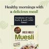 Desi Nutri Multi Millet Museli | Ready To Eat Healthy Museli | Rich In Protein & Fibre | An Energy Powerhouse | Perfect For Breakfast Or Evening Suppers | 450 Gms - Nut view 3