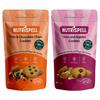 Nutrispell Oats & Chocolate Chips Cookies & Oats & Raisins Cookies (Combo Pack of 2),No maida, No white sugar, no preservatives, (150g +150g = 300g) view 1