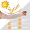 QRAFTINK  Women's and Men's Cotton Full Hand Arm Sleeves Gloves beige, Free Size Pack Of 1 Pair view 2