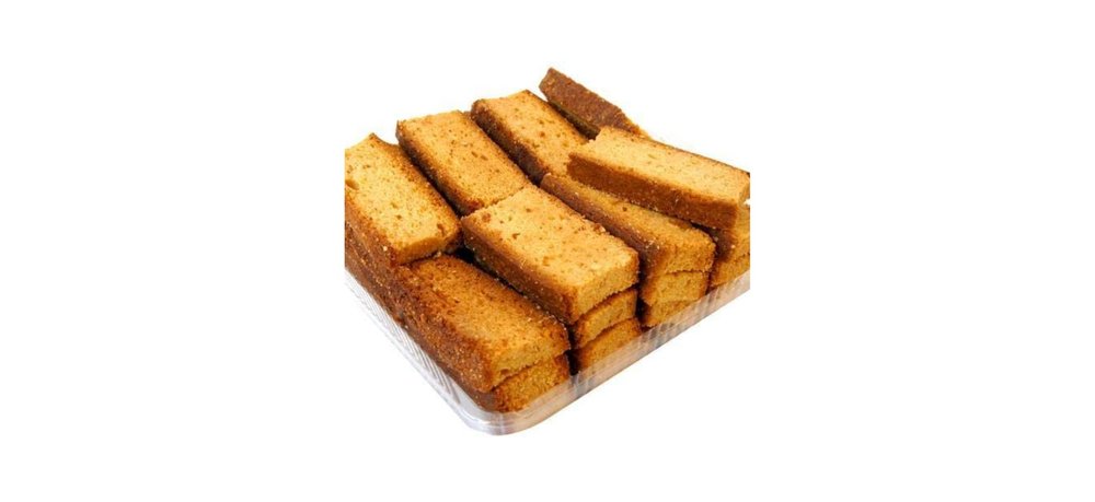 Handcrafted Table Toasts Long Suji Rusk/Toast|Chai Time Partner/Crunchy Rusk/Mouth-Watering Butter Toast-800g(400g*2Pac)