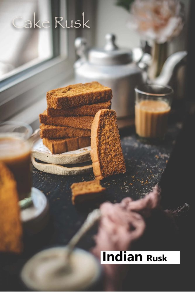 Baked Sikri Milk Rusk/Toast/Breakfast Suji Rusks/Toast/Biscotte/Long Rusk/Snacks/Naashta-800g(400g*2Pac)