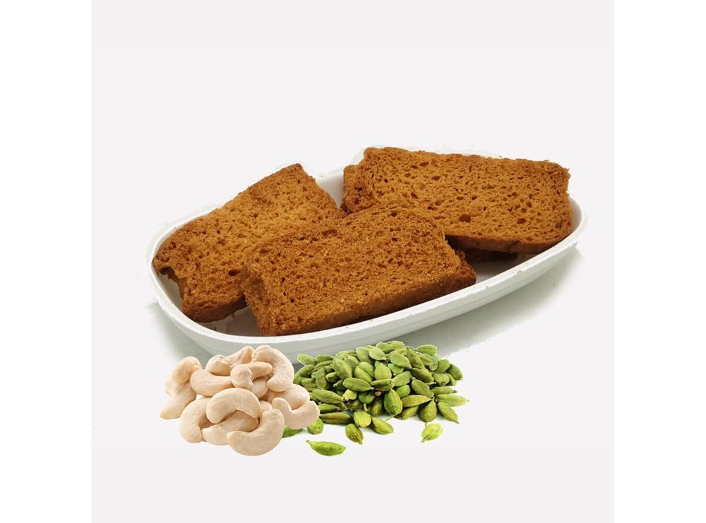 Baseri Healthy Diet Toast Breakfast Rusk Toast Baked Milk Rusk/Premium Butter Rusk/Toast-200g(200g*1Pac)