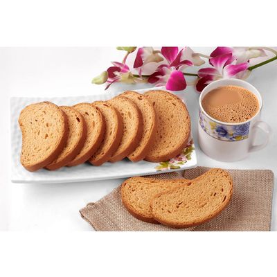 Eggless Handcrafted Butter Suji Rusk/Toast/Premium/Long /Crunchy Rusk/Mouth-Watering Toast-450g(150g*3Pac)