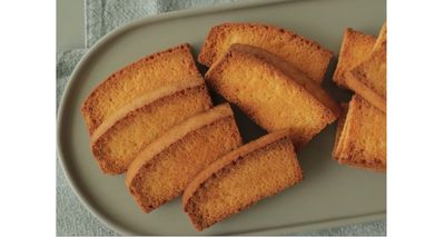 Healthy Diet Toast Breakfast Rusk Toast Baked Milk Rusk/Premium Butter Rusk/Toast-450g(150g*3Pac)