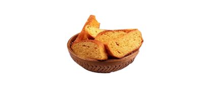 Handmade Golden Baked Toast Breakfast Rusk Toast tea Milk Rusk/Biscuit Khasta Rusk/Toast-200g(200g*1Pac)