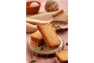 Premium Butter Egg Rusk/Toast Snack/Elaichi Butter Egg Toast/Rusk|Chai/Tea Time Partner/Handcrafted Toast-450g(150g*3Pac)
