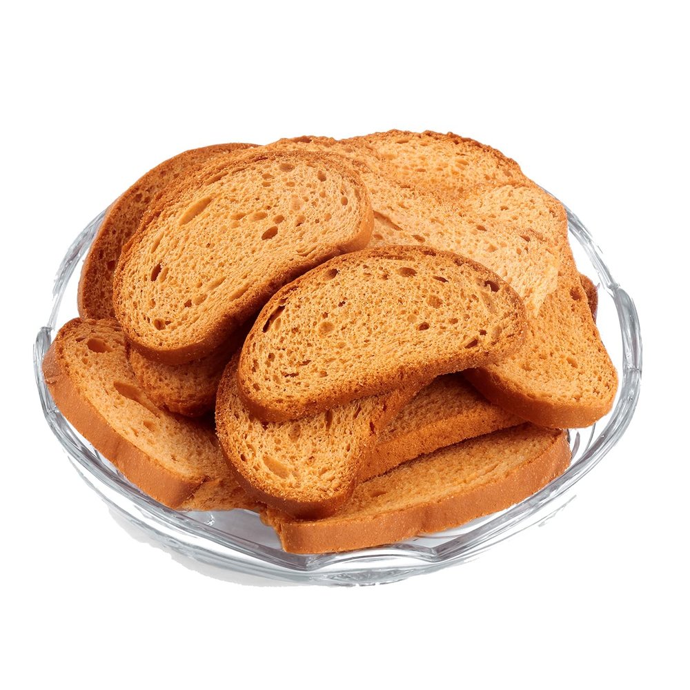 Perfect Teatime Partner Milk Toast/Rusk/Handmade Suji Rusks/Toast/Premium Long Rusk-400g(200g*2Pac)