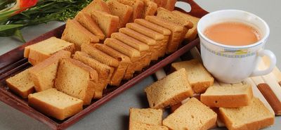 Best Egg Rusk Toast Handcrafted|Special Butter Egg Toast Rusk|Chai Tea Time Partner/Premium Toast Rusk-300g(150g*2Pac)