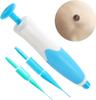 Sevia 2 in 1 Skin Tag Removal with Auto Skin Tag Remover Pen with 20 Micro and 20 Regular Skin Tag Bands, Safe and Painless Remove 2mm - 8mm Skin Tags, Painless Skin Tag Remover Kit view 2