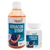 Ujwala Ayurvedashram Utracon Capsule&Utracon Syrup Combination Kit For Vaginal Infection,Incontinence,Urinary Track Infection(Uti),Manjistha,Gokharu&Pipal,Pack of 2 view 1