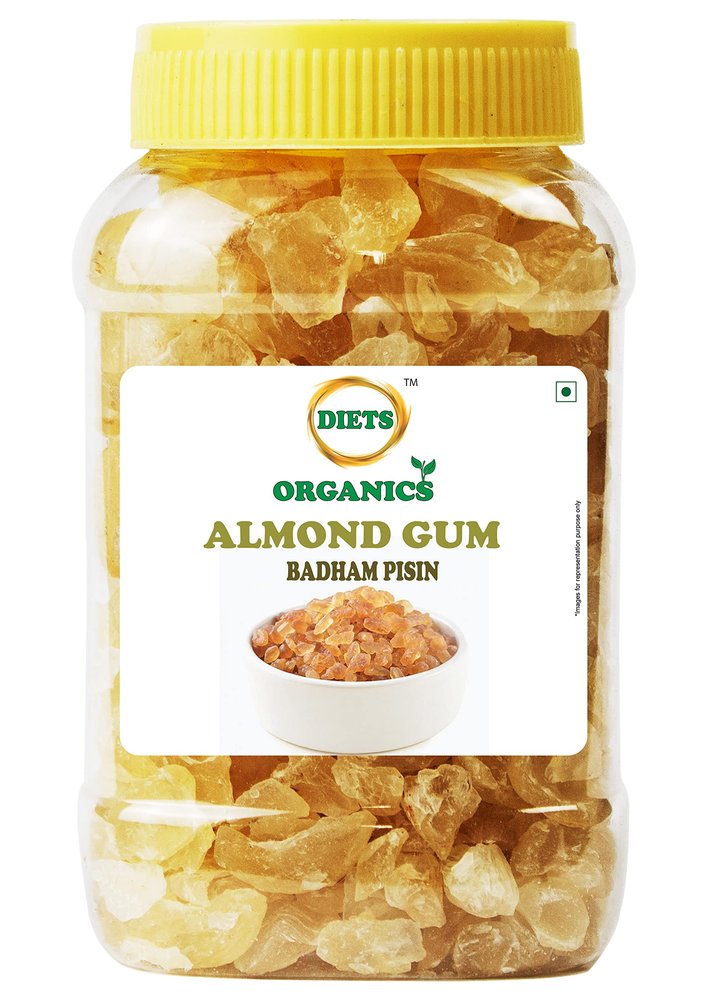Diets Organics Almond Gum/Badam Pisin/Gond Katira/Badam Gum- (500g)