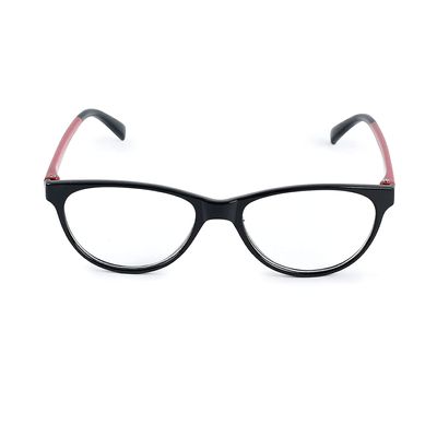 Eye 2 Eye Progressive Reading Glasses For Men and Women Progressive Glass For Men Distance 0 Reading +1.00 +1.25 +1.50 +1.75 +2.00 +2.25 +2.50 +2.75 +3.00 Black Red 15 (Distance 0/ Reading +3.00)