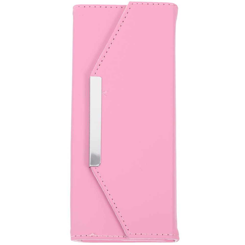 Beaupretty Lash Tweezers Lash Tweezers Eyelash Tweezers Case Makeup Tools Storage Bag for Eyelash Grafting Extension Tweezers Eyelash Extension Tweezers Eyelash Extension Tweezers, Pink, 18x7x1.6cm, Centimeter