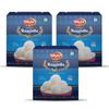 Bikalal Rasgulla | 3Kg (Pack Of 1Kg x 3) | Authentic Indian Sweet Rich Flavor, Creamy Texture Rasgulla by Bikalal | Made with Sugar, Milk Solid Flavor Rasgulla | Authentic Bikaneri Spongy Sweets view 1