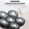 Electric Shaver Replacement Head for Bald Men Wet and Dry (6 Heads) view 4