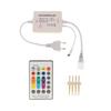 220V High Voltage LED Light Strip Light Controller RGB LED RF Remote Control with Music Modes- EU Plug view 1