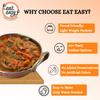 Eat Easy Ready To Eat Jain Veg Kolhapuri, 75gm of 1 Pack, Instant Food, Indian Meal, Travel Food, No Preservatives, No Added Artificial Colours & Flavours, Just Add Water and Cook (Pack of 2) view 4