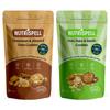 Nutrispell Cinnamon & Almonds Oats Cookies and Oats Nuts & Seeds Cookies, Combo Pack of 2, No Maida, No sugar, No preservatives, Oats & Jaggery Cookies, (150g + 150g = 300g) view 1