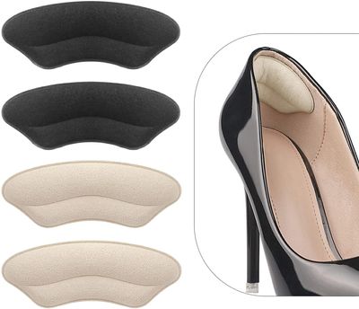 ADBHUTANAND Heel Grips Liner Cushions Inserts For Loose Shoes Heel Pads Snugs For Shoe Too Big Men Women Filler Improved Shoe Fit And Comfort, Prevent Heel Slip,Blister